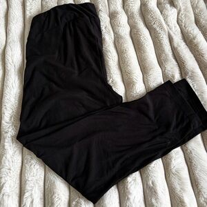 Time & True cropped Black Leggings size small